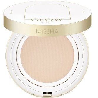 

Тональный крем-кушон увлажняющий Missha glow cushion light vanilla №21 14г