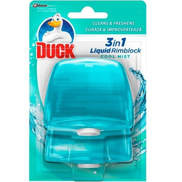 

Подвесной блок для унитаза гель Duck Cool mist 55мл