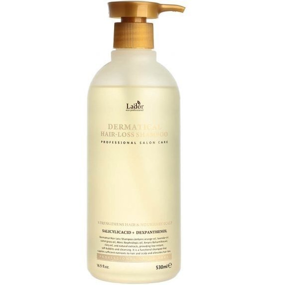 

Шампунь против выпадения волос La’dor Dermatical Hair-loss Shampoo 530мл