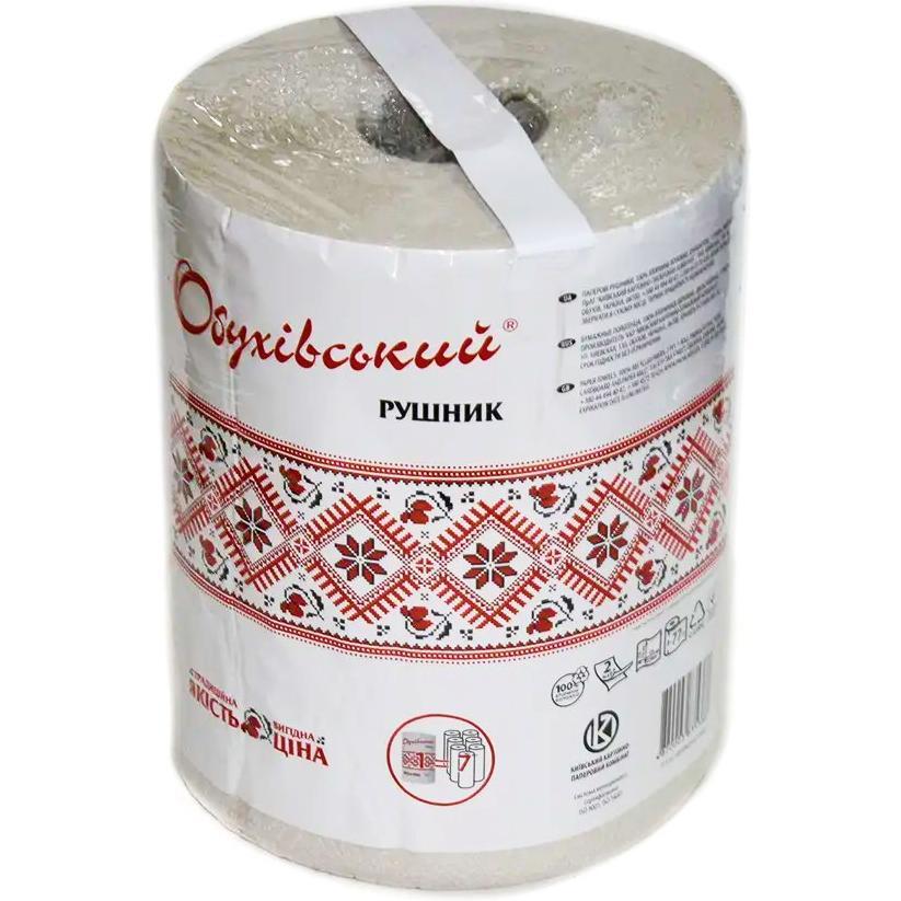 Бумажные полотенца Обуховские 2 слойная 350 листов фото 1