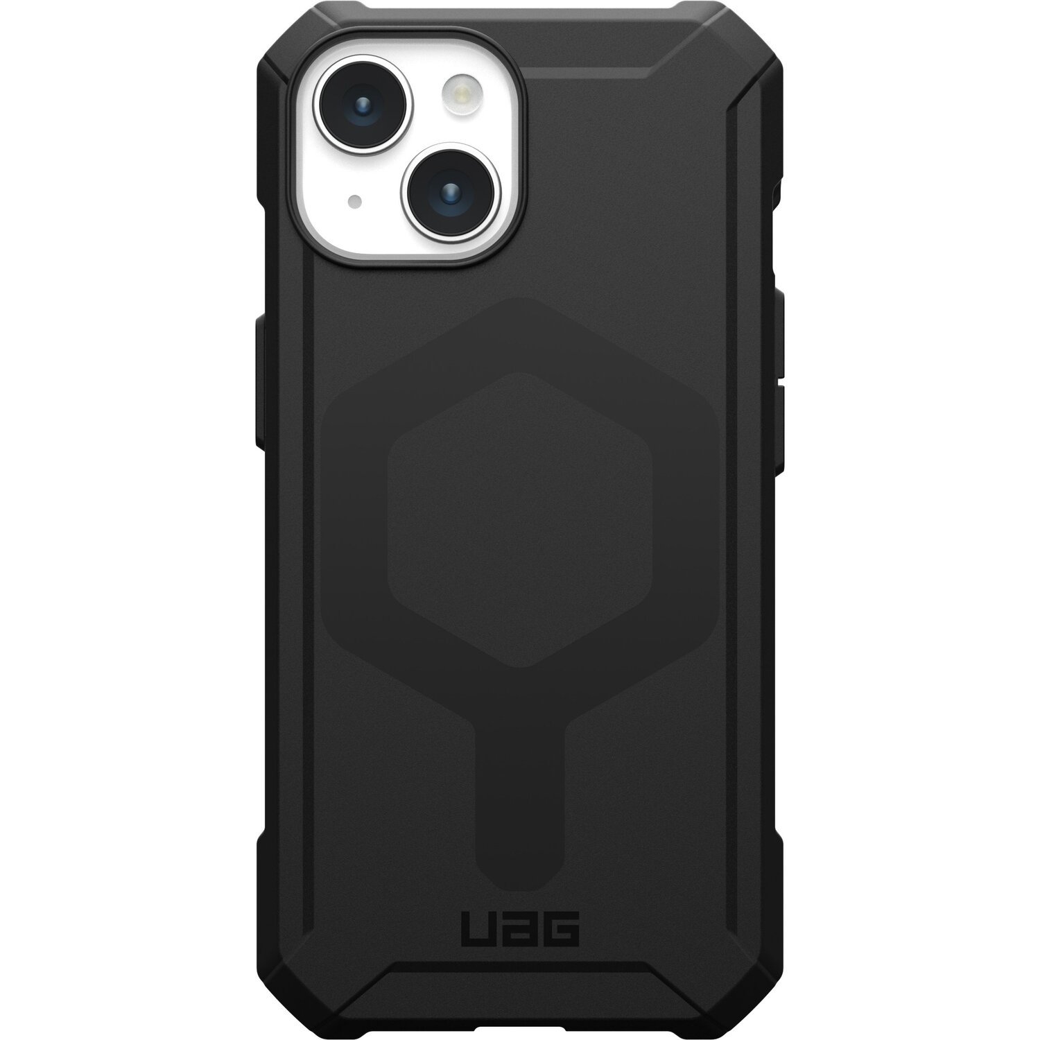 Чохол UAG для Apple iPhone 15 Essential Armor Magsafe, Black (114288114040)фото