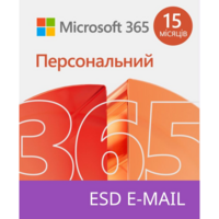 Microsoft 365 персональний, 15 місяців для 1 користувача, електронний ключ (QQ2-01237)