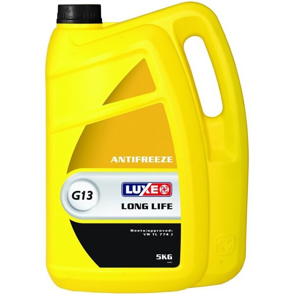 

Антифриз Luxe -40°C Long Life Желтый 5кг (48021174) (698)