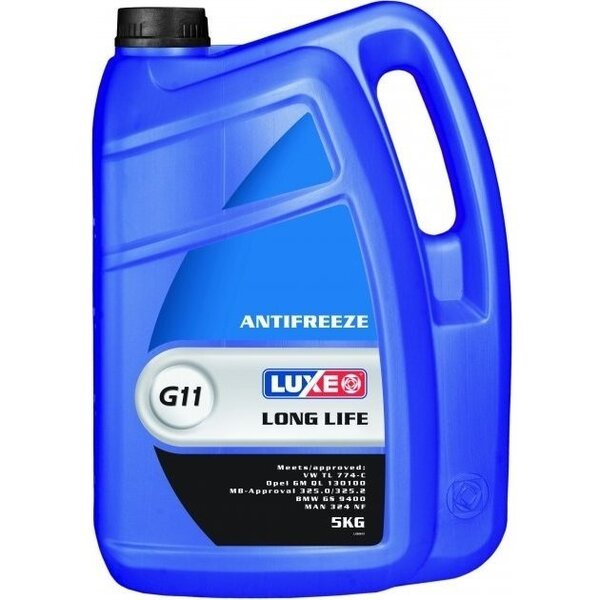 

Антифриз Luxe -40°C Long Life Синий 5кг (481327) (664)
