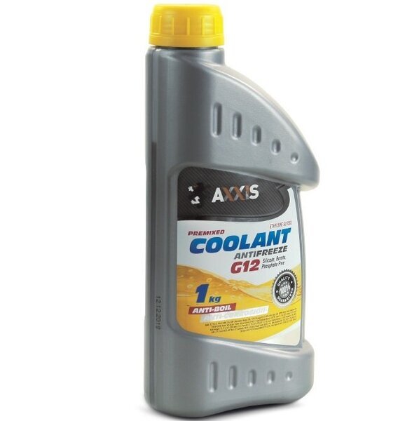 

Антифриз Axxis Yellow G12 Сoolant Желтый 1кг (48021029827) (AX-2007)