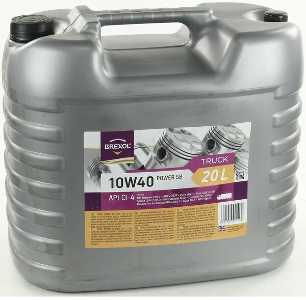 

Масло моторное Brexol Truck Power SB Long Life 10W40 CI-4, 20л (48391050991)