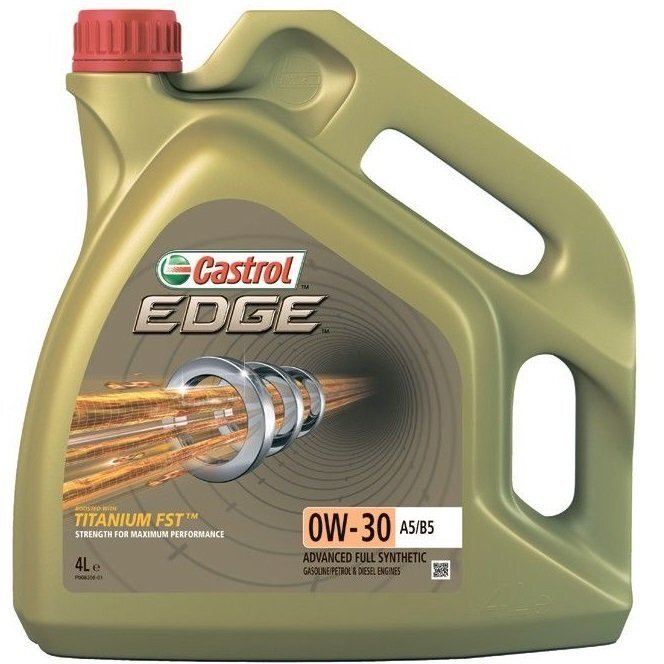 Масло моторное Castrol Edge 0W-30 A5/B5, 4л (41071050810) (1531B1) фото 