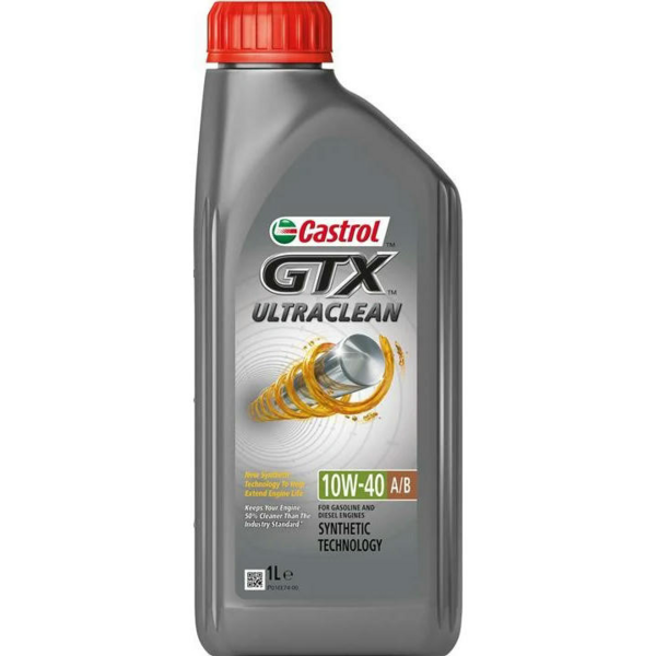 

Масло моторное Castrol GTX Ultra clean 10W-40 A/B, 1л (41071408554) (15F120)