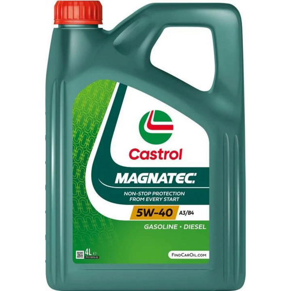 Масло моторное Castrol Magnatec 5W-40 A3/В4, 4л (4107568916) (15C9D1)