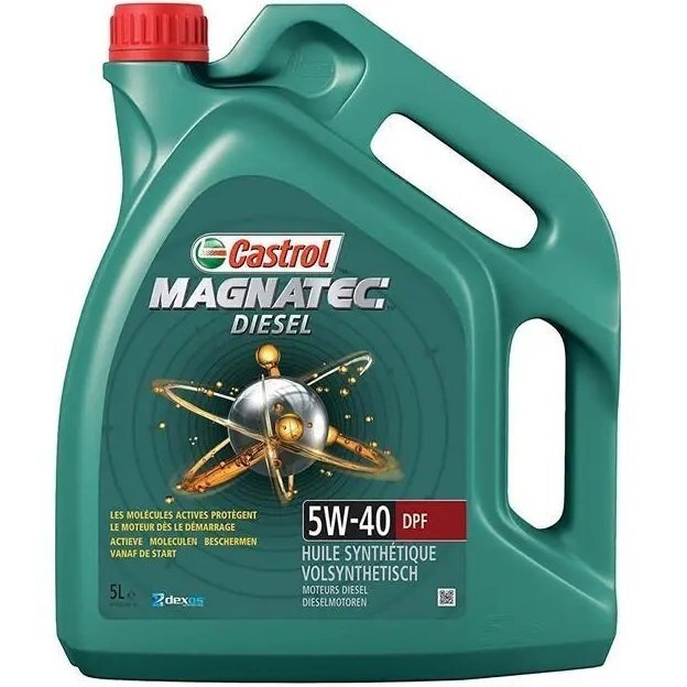 Олива моторна Castrol Magnatec Diesel 5w-40 DPF, 5л (41071050816) (1502BA)фото