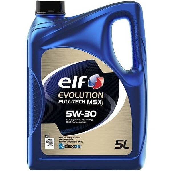 

Масло моторное Elf Evolution Full-TECH MSX 5W-30, 5л (41071120944) (213932)