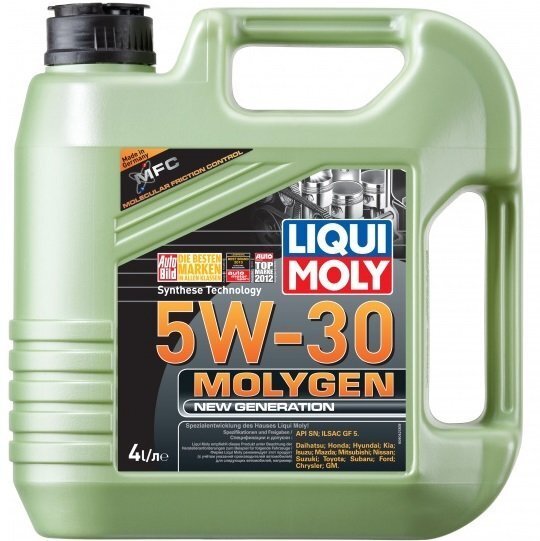 

Масло моторное Liqui Moly Molygen New Generation 5W-30, 4л (4100420090899) (9042/9089)