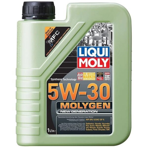 

Масло моторное Liqui Moly Molygen New Generation 5W-40, 1л (4100420085765) (9053)