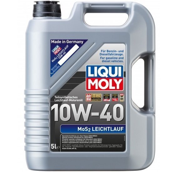 Масло моторное Liqui Moly MoS2 Leichtlauf 10W-40, 5л (4100420021848) (1931/2184) фото 1