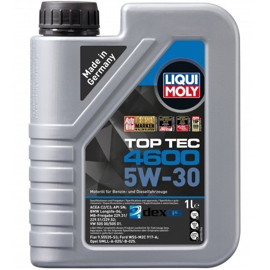 Масло моторное Liqui Moly TOP TEC 4600 5W-30, 1л (4100420023156) (2315)