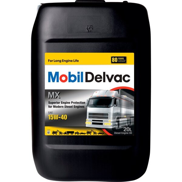

Масло моторное Mobil Delvac MX 15W-40 API CI-4/SL, 20л (4107434872) (152737)