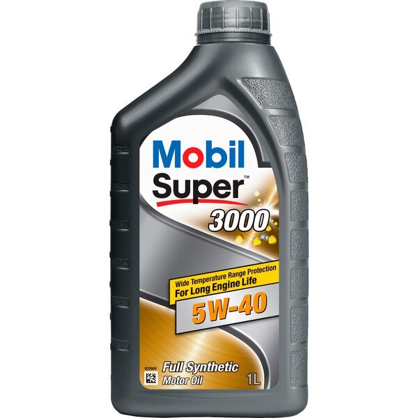 

Масло моторное Mobil Super 3000 X1 5W-40 API SN/SM, 1л (411026) (152567)