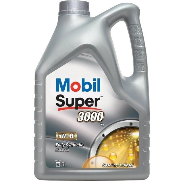 Олива моторна Mobil Super 3000 X1 5W-40 API SN/SM, 5л (41071270970) (156154)фото