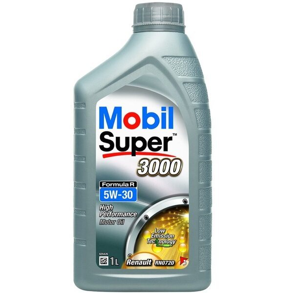 

Масло моторное Mobil Super 3000 Formula R 5W-30, 1л (41071388379) (154125)