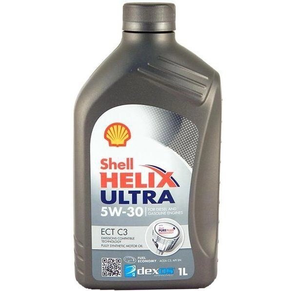 Масло моторное Shell Helix Ultra ECT C3 5W-30 SN/CF, 1л (4107297897) (550049781)