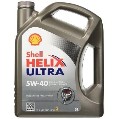 

Масло моторное Shell Helix Ultra SAE 5W-40, 5л (41071352993) (550052838)