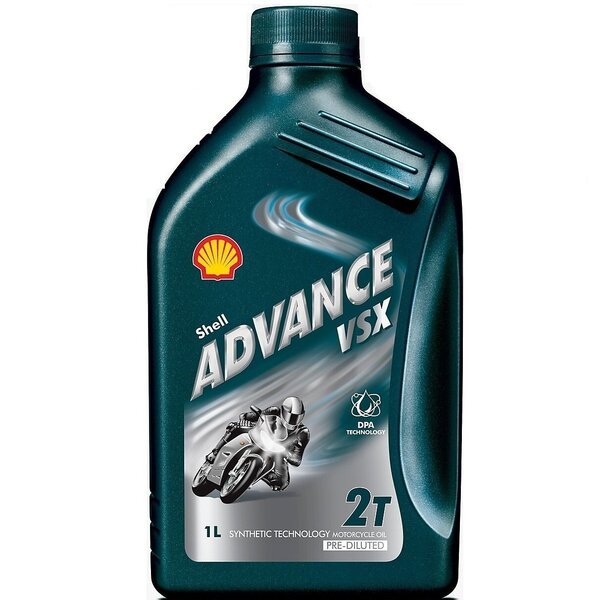 Масло моторное Shell Advance VSX 2T, 1л (4107297895) (550053703)