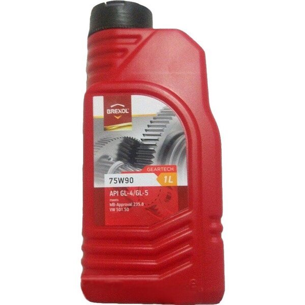 

Масло трансмиссионное Brexol Geartech EP 75W90 GL-4/GL-5, 1л (48391050979)