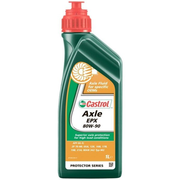 Масло трансмиссионное Castrol Axle EPX 80W-90, 1л (4107436773) (15D952)