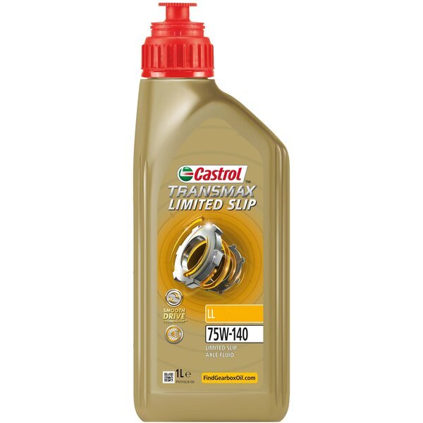 Масло трансмиссионное Castrol Transmax Limited SLIP LL 75W-140, 1л (4107436776) (15D99E)