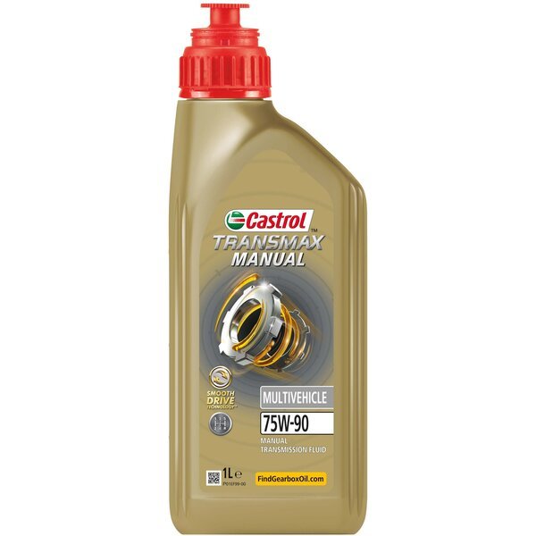 Масло трансмиссионное Castrol Transmax Manual MULTIVEHICLE 75W-90, 1л (4107436780) (15D812)