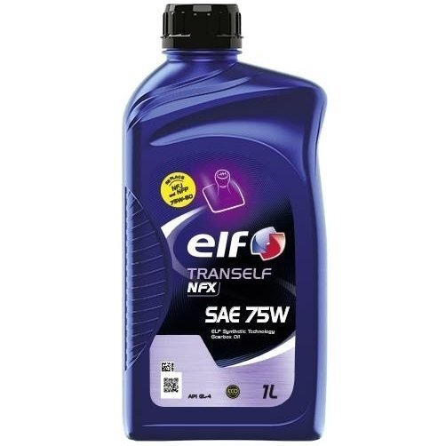 Масло трансмиссионное Elf Tranself NFX SAE 75W, 1л (41021307395) (223519)