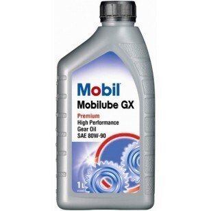 Масло трансмиссионное Mobil Mobilube GX 80W-90 API GL-4, 1л (411729) (142116) фото 1
