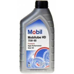 Масло трансмиссионное Mobil Mobilube HD 75W-90 API GL-5, 1л (4107799724) фото 