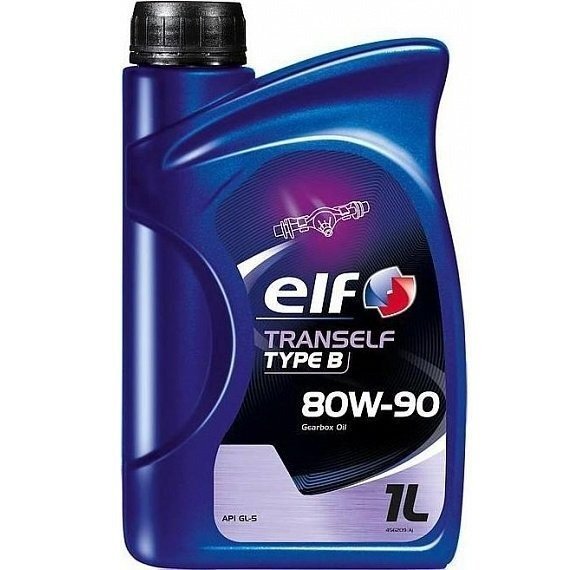 Масло трансмиссионное Elf Tranself TYP B 80W-90, 1л (41071120983) (213870)