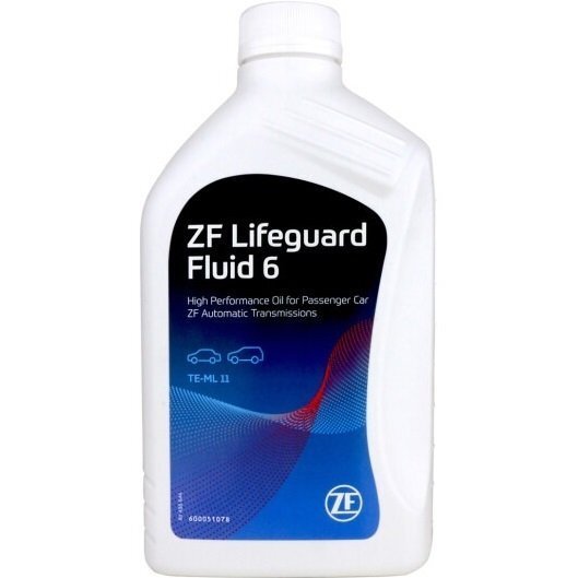 Масло трансмиссионное ZF LIFEGUARDFLUID 6 - 1л (41071033776) (S671.090.255)