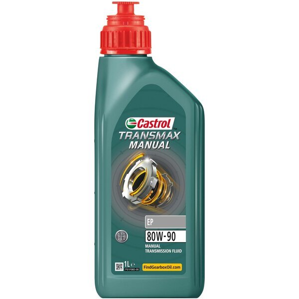 Масло трансмиссионное Castrol Transmax Manual EP 80W-90, 1л (4107436778) (15D95D)