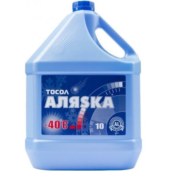 

Тосол Аляsка А-40 10л / 9,83кг (481316) (5066)