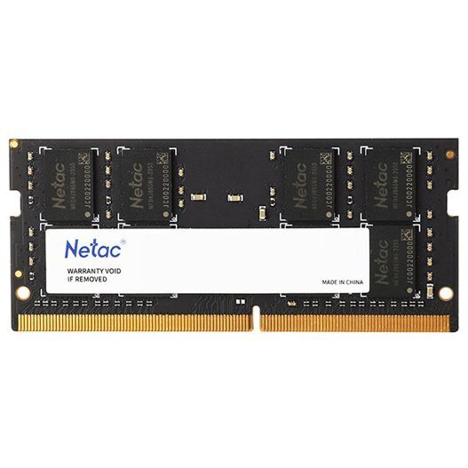 

Память ноутбука Netac DDR4 8GB 2666 (NTBSD4N26SP-08)