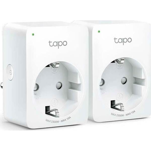 Смарт-розетка TP-LINK Tapo P100  2 шт(TAPO-P100-2-PACK)