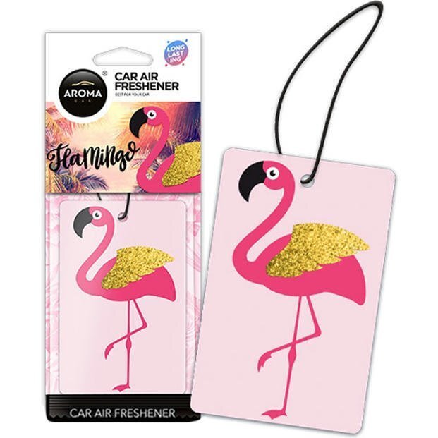 Ароматизатор повітря Aroma Car Cellulose Animals – Flamingo Gatsby (83402) (5902846834021)фото