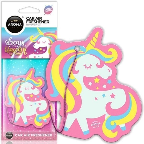 Ароматизатор воздуха Aroma Car Cellulose Glitter Series - Unicorn (83266) (5902846832669)