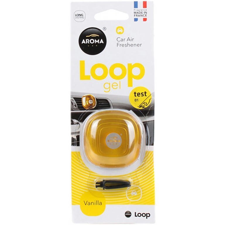 Ароматизатор повітря Aroma Car Loop – Vanilla (92599) (5907718925999)фото