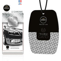 Ароматизатор повітря Aroma Car Prestige Card – Chrome (83544) (5902846835448)