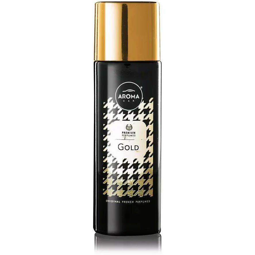 Ароматизатор повітря Aroma Car Prestige Spray – Gold (92533) (5907718925333)фото