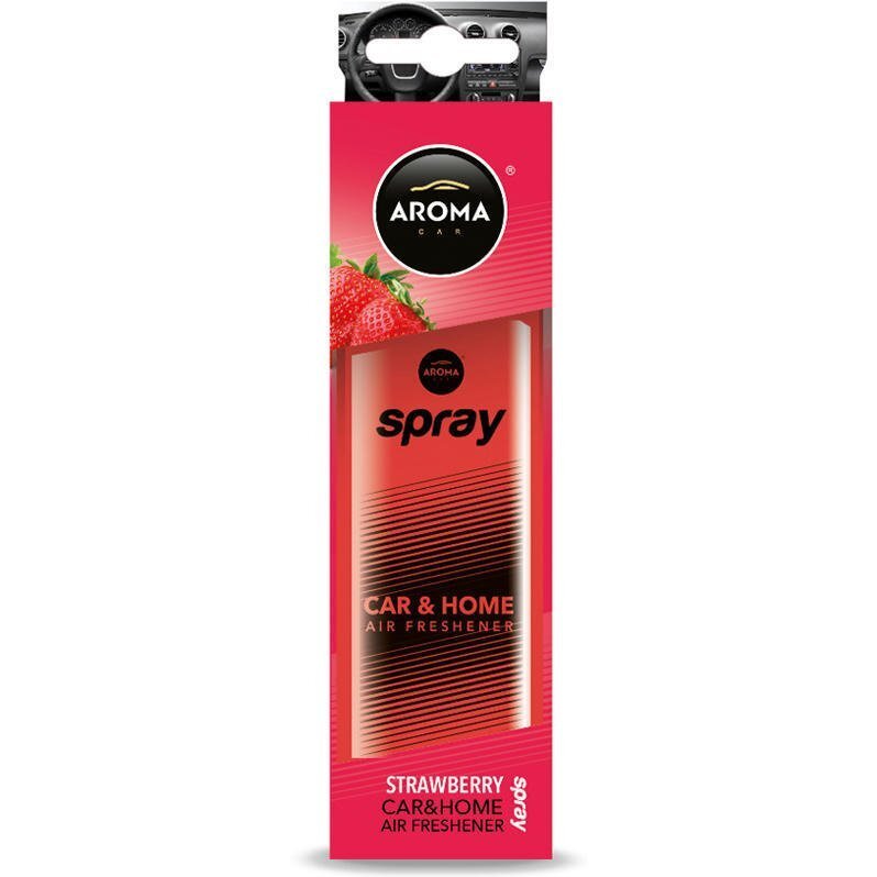Ароматизатор воздуха Aroma Car Spray 50мл. - Strawberry (92796) (5907718927962) фото 1