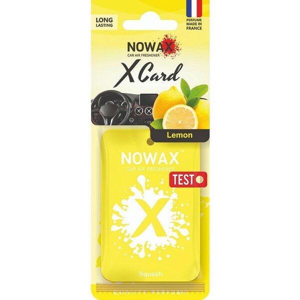 Акція на Ароматизатор воздуха Nowax X Card - Lemon (NX07572) від MOYO