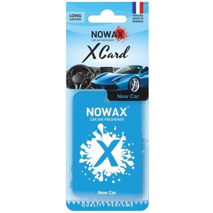 Ароматизатор повітря Nowax X Card – New Car (NX07534)фото