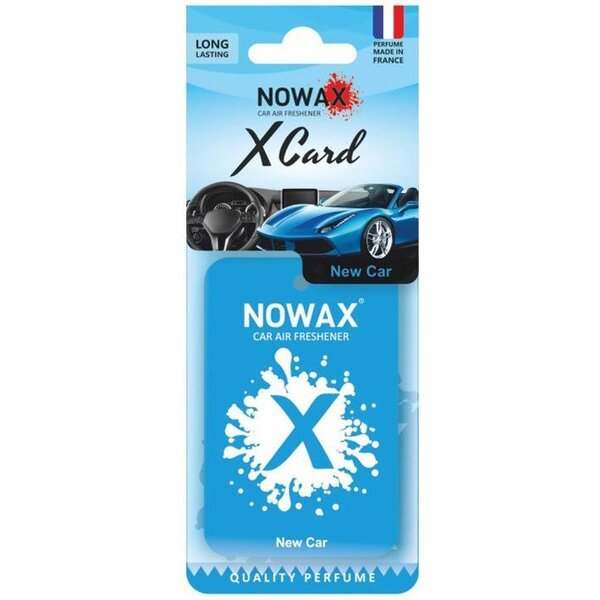 Акція на Ароматизатор воздуха Nowax X Card - New Car (NX07534) від MOYO