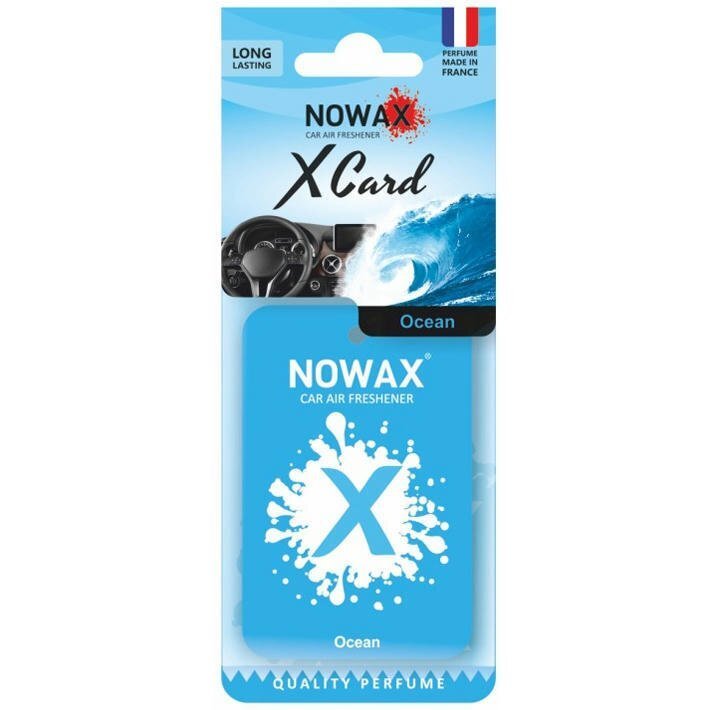 Ароматизатор повітря Nowax X Card – Ocean (NX07542)фото