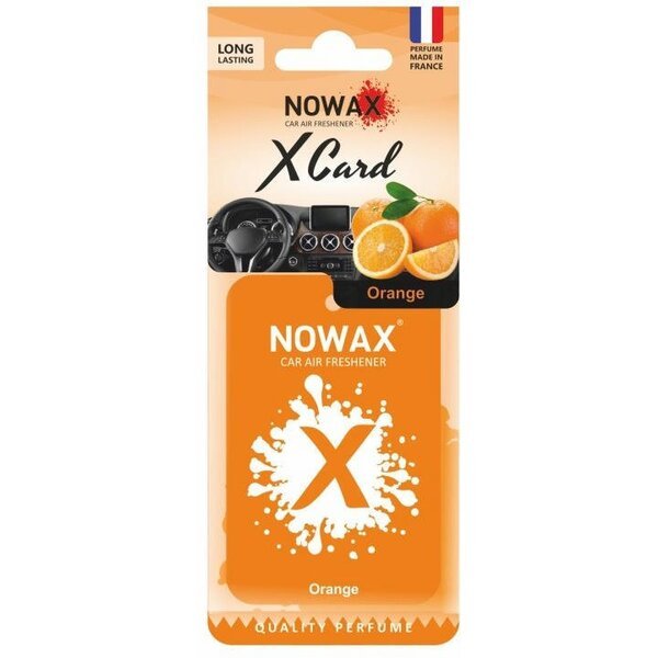 Акція на Ароматизатор воздуха Nowax X Card - Orange (NX07535) від MOYO